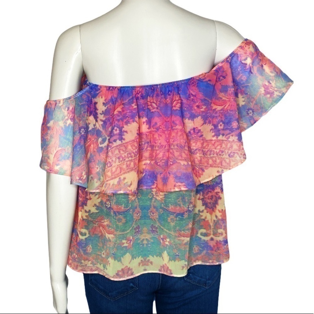 Show Me Your Mumu Rainbow Ombree Blouse - Picture 3 of 3